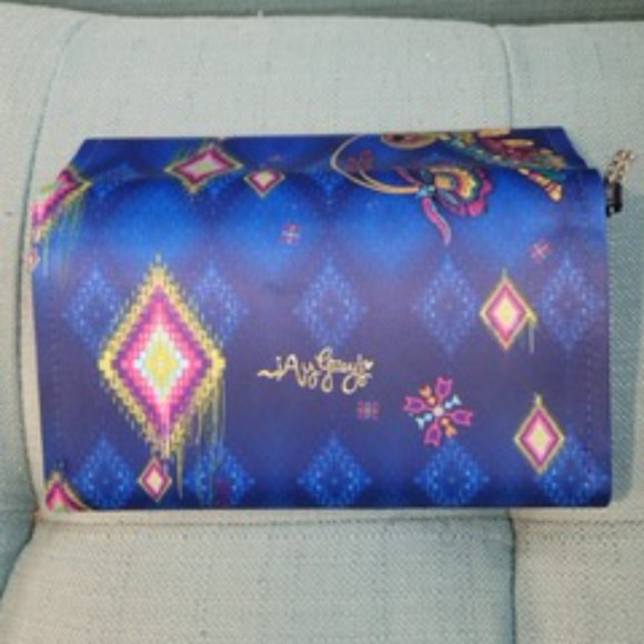 Blue wallet with humming-bird - Picture 2 of 3